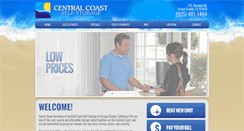 Desktop Screenshot of centralcoastselfstorage.net